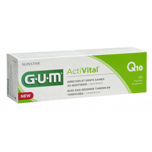 Dantų pasta GUM® Activital su Q10 75 ml.