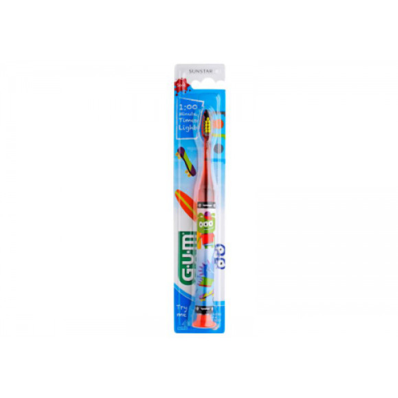 Dantų šepetėlis šviečiantis GUM® LIGHT UP 903