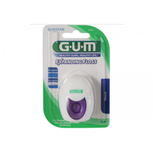 Dantų siūlas išsipučiantis GUM Expanding 30m