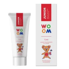 WOOM Junior dantų pasta vaikams COLA, 50 ml